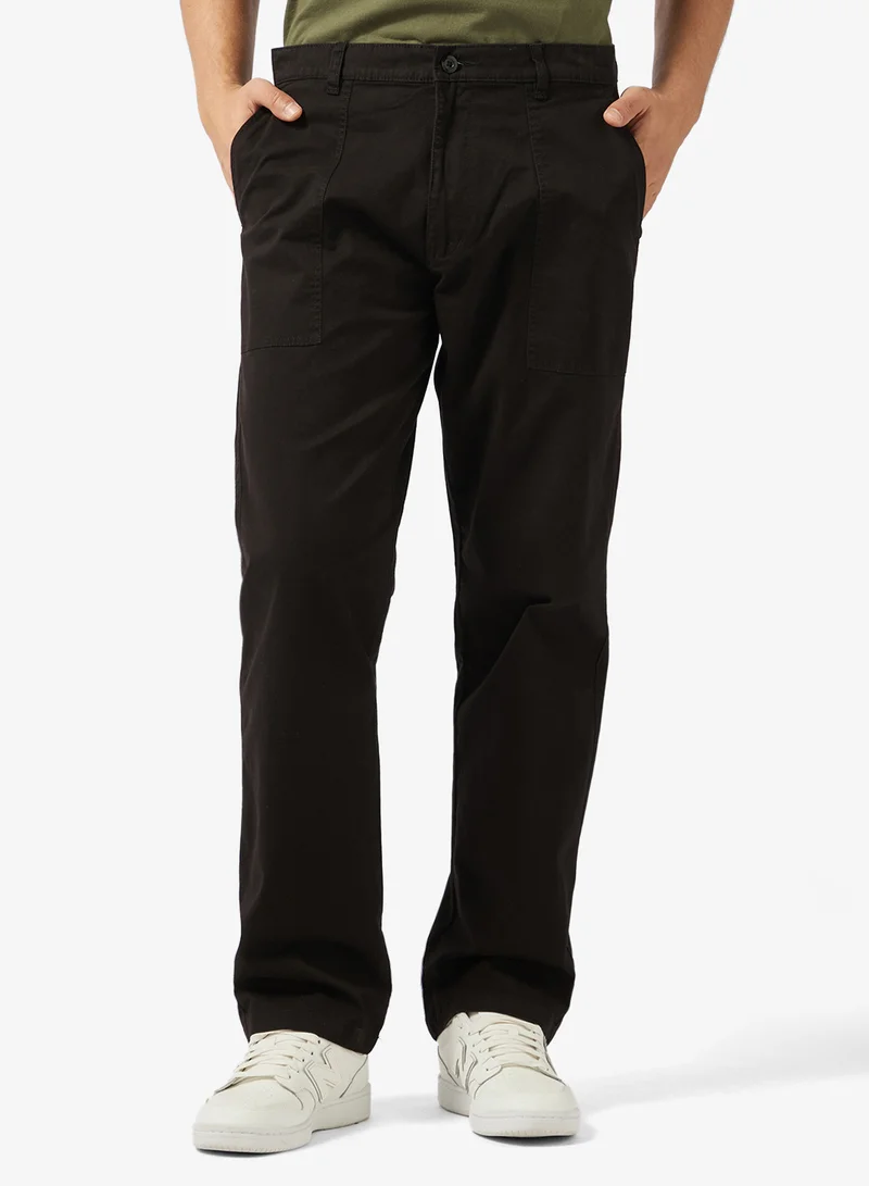 سفنتي فايف بنطلون تشينو بقصة مريحة